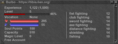 Signature for player Burbo