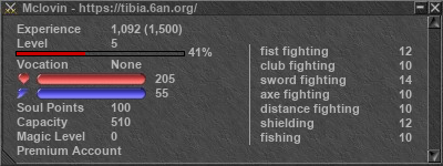 Signature for player Mclovin