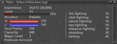 Signature for player Pilen