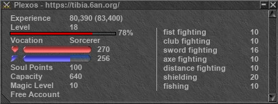 Signature for player Plexos