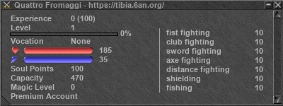 Signature for player Quattro Fromaggi
