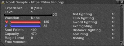 Signature for player Rook Sample