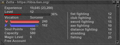 Signature for player Zetta