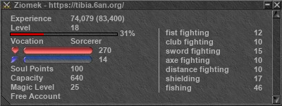 Signature for player Ziomek